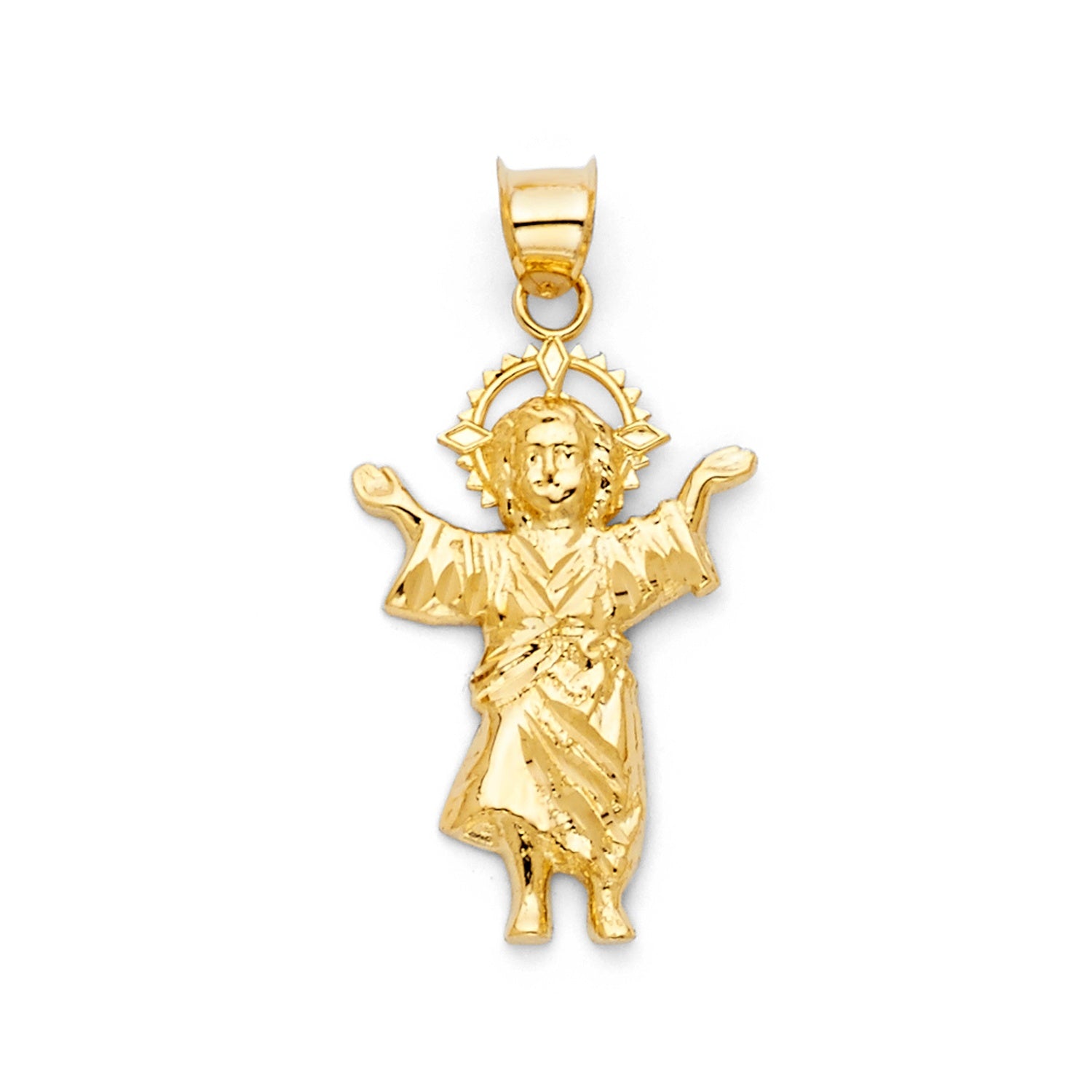 14KY DIVINE INFANT JESUS PENDANT