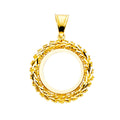 14KY 2 PESOS BOLA PENDANT