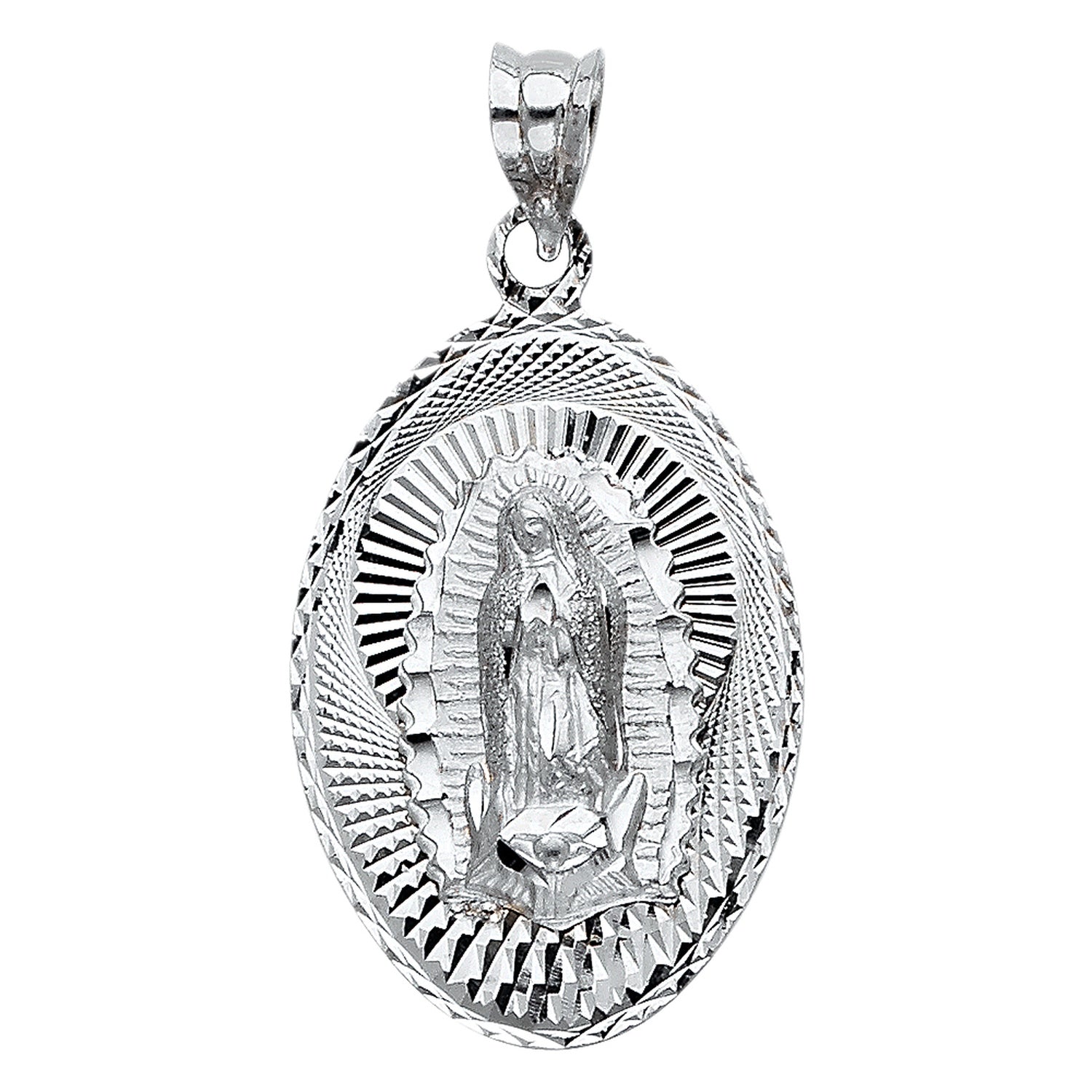 14KW OUR LADY OF GUADALUPE PENDANT