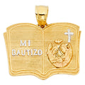 14K 3C BAPTISM PENDANT