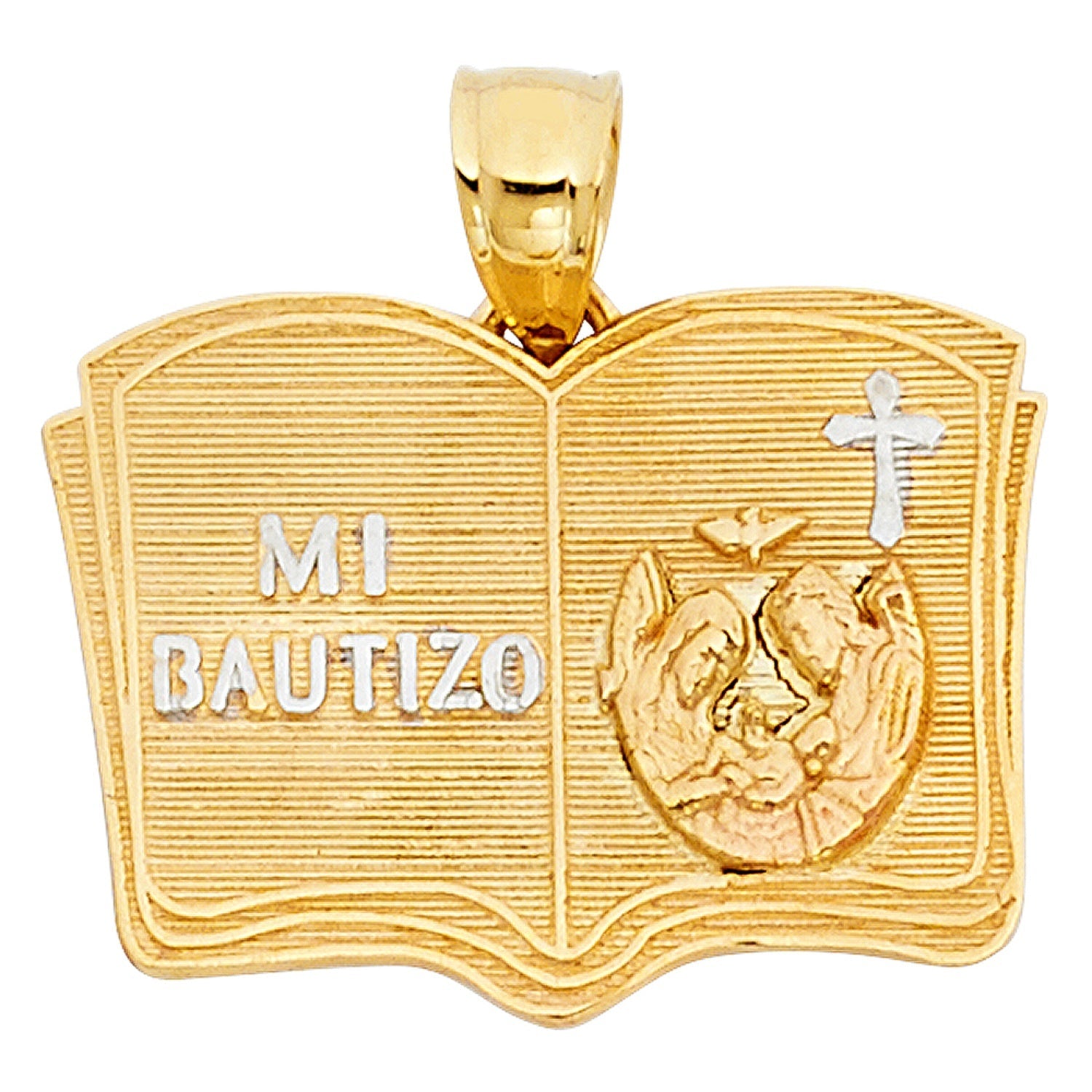 14K 3C BAPTISM PENDANT