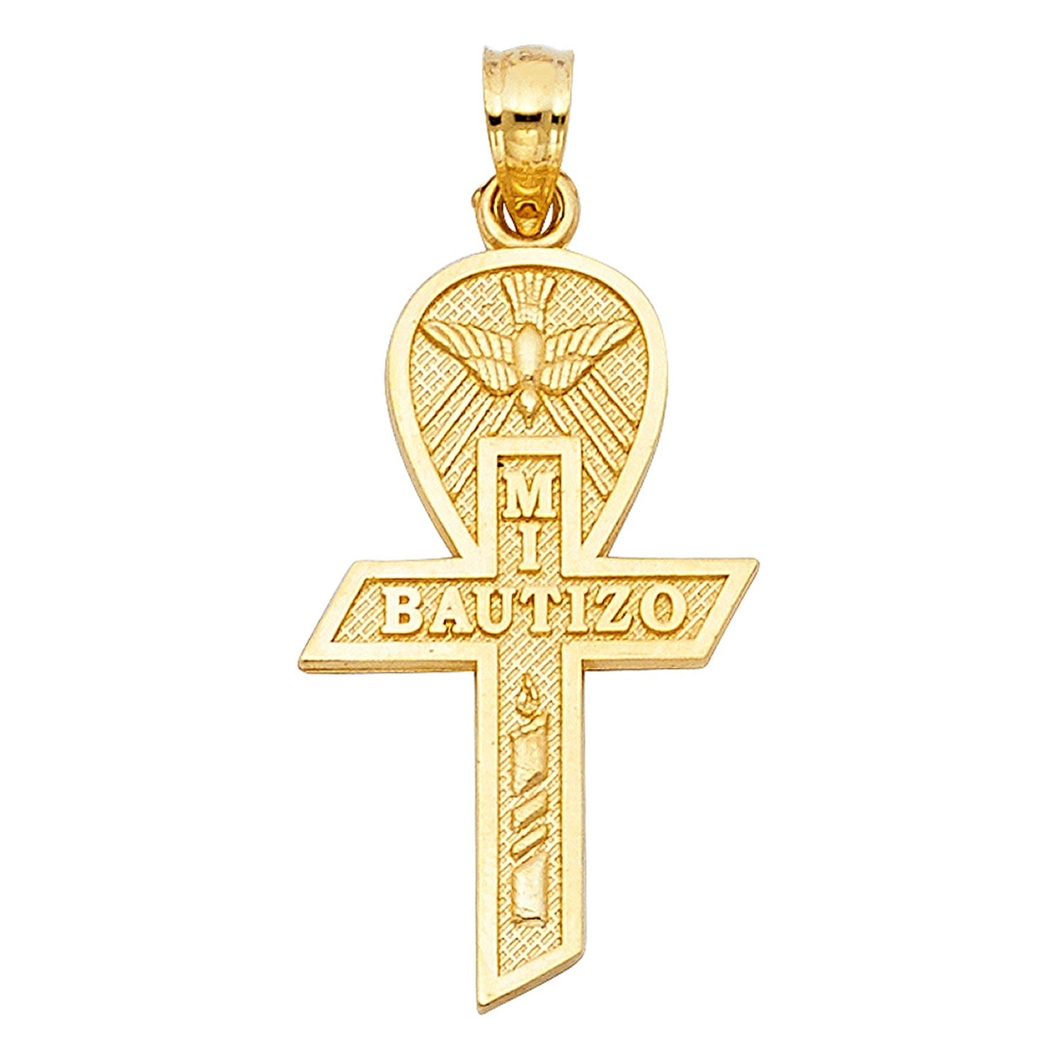 14KY BAPTISM CROSS PENDANT