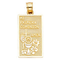 14KY COMMUNION PENDANT