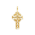 14KY RELIGIOUS CROSS PENDANT