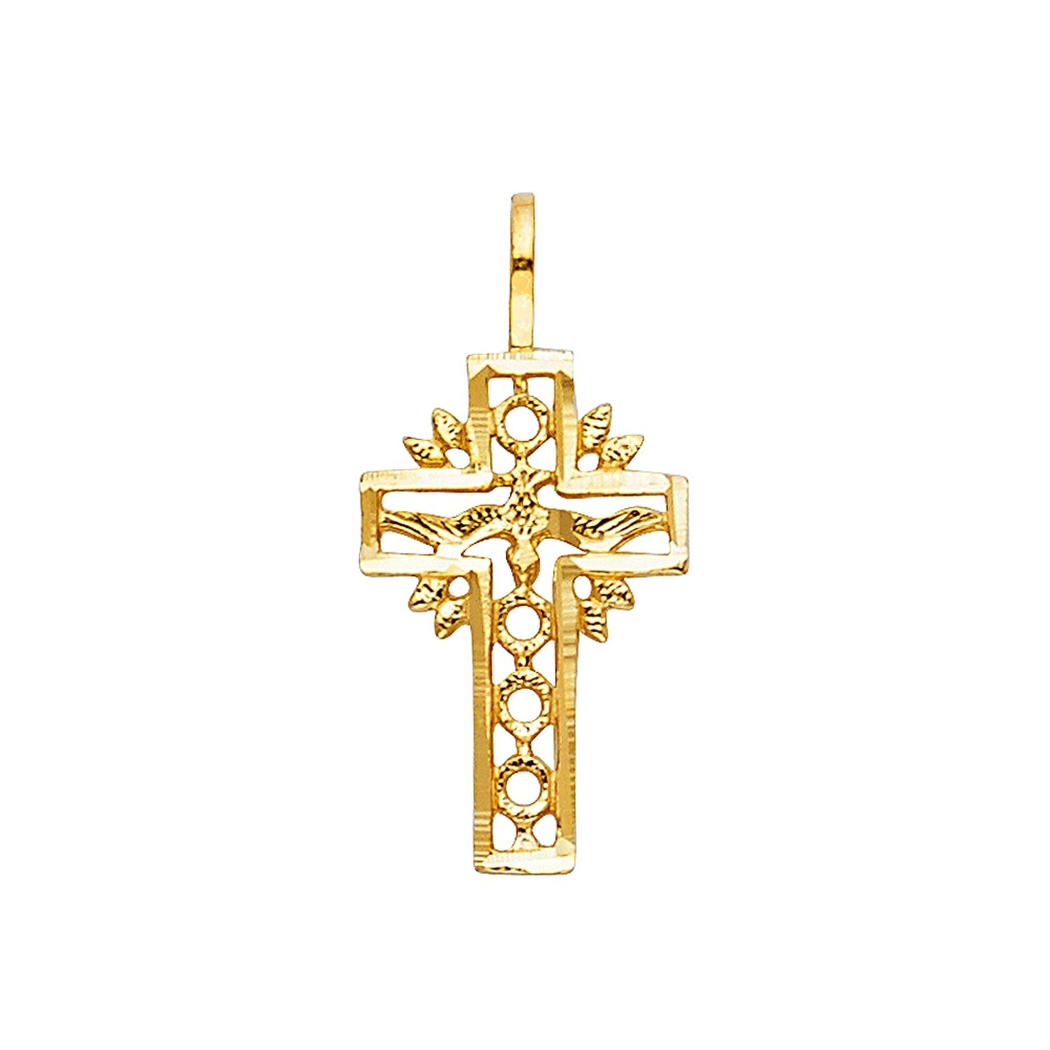 14KY RELIGIOUS CROSS PENDANT