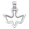 14KW ESPIRITU SANTO DOVE PENDANT