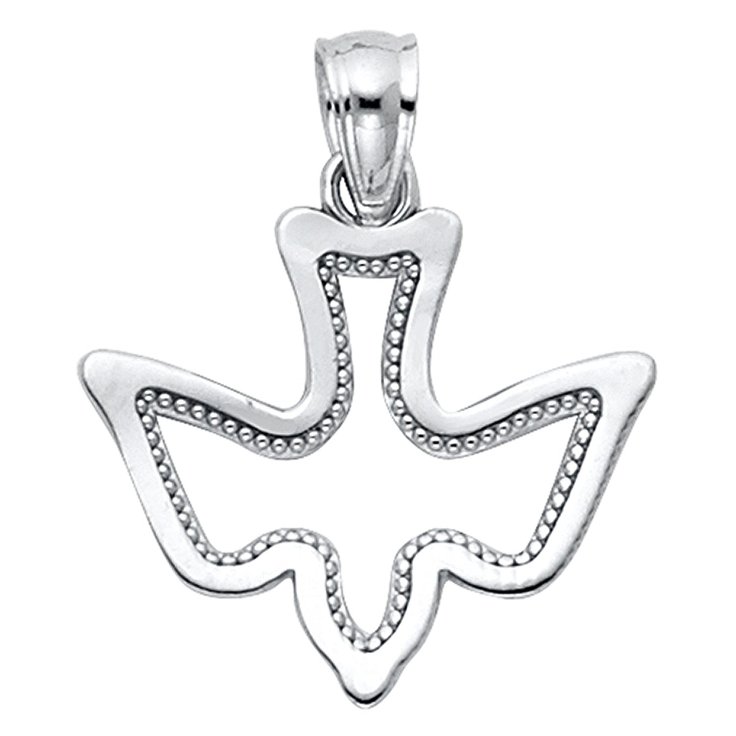14KW ESPIRITU SANTO DOVE PENDANT
