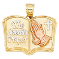 14K 3C RELIGIOUS PENDANT