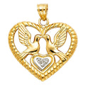 14K 2T RELIGIOUS PENDANT