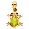 14KY Glow in Dark Flog Pendant