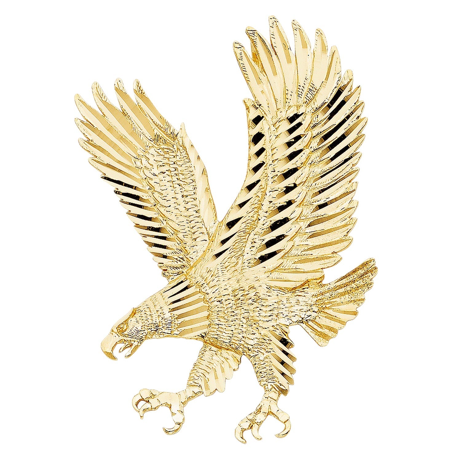 14KY EAGLE PENDANT
