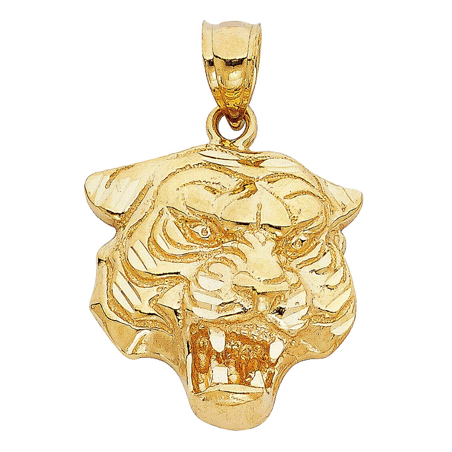 14KY TIGER PENDANT