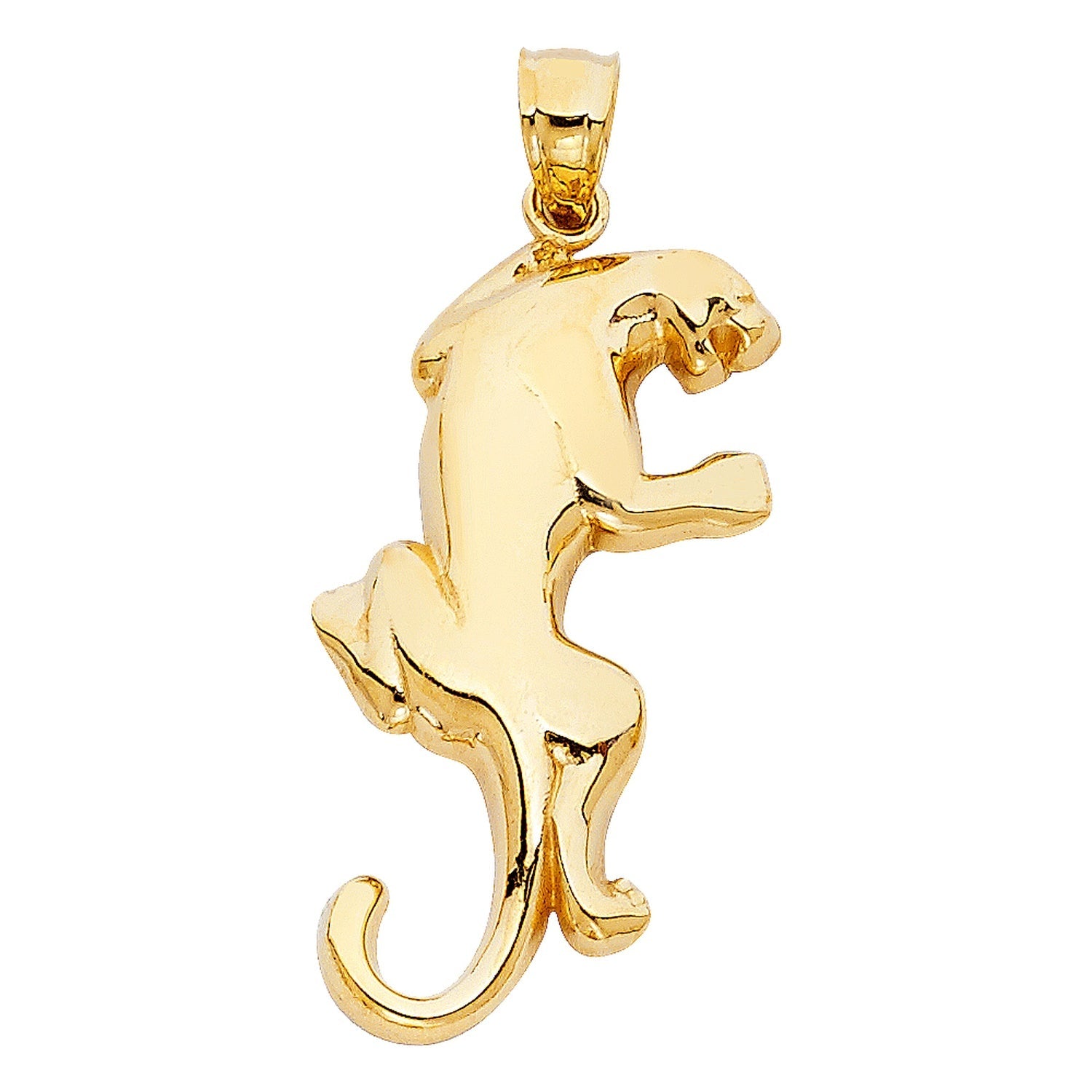 14KY PUMA PENDANT