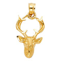 14KY BUCK PENDANT