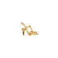 14KY TINY HIGH HEELS PENDANT