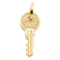 14KY KEY PENDANT