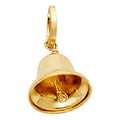 14KY BELL PENDANT