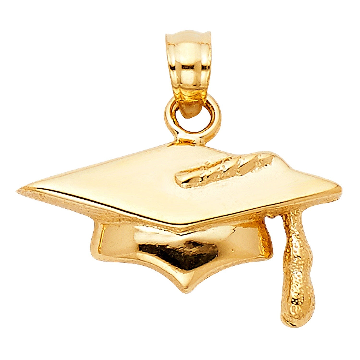 14KY GRADUATION HAT PENDANT