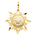 14KY SUN PENDANT
