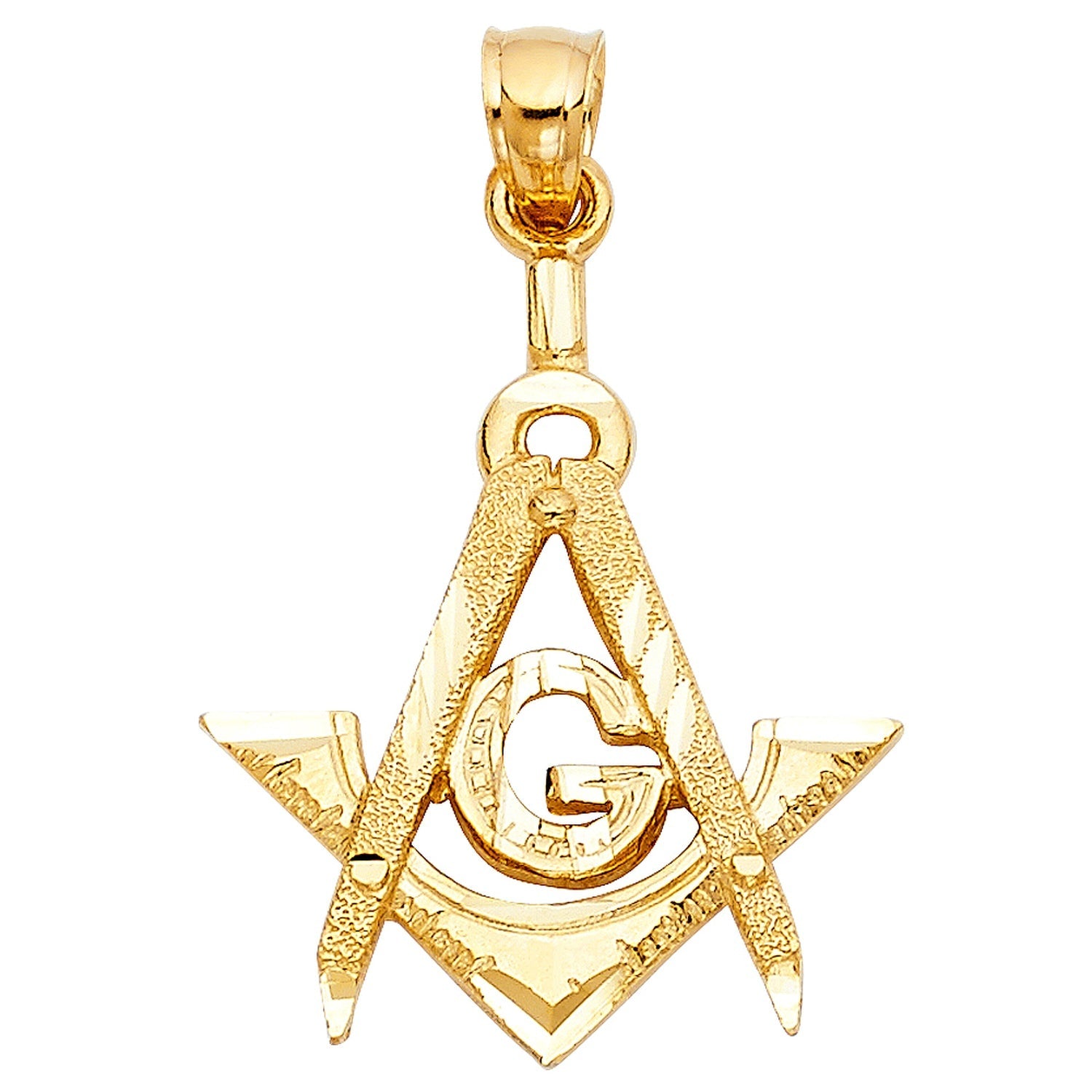 14KY FREEMASON MASONIC PENDANT
