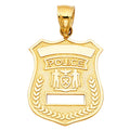 14KY POLICE PENDANT