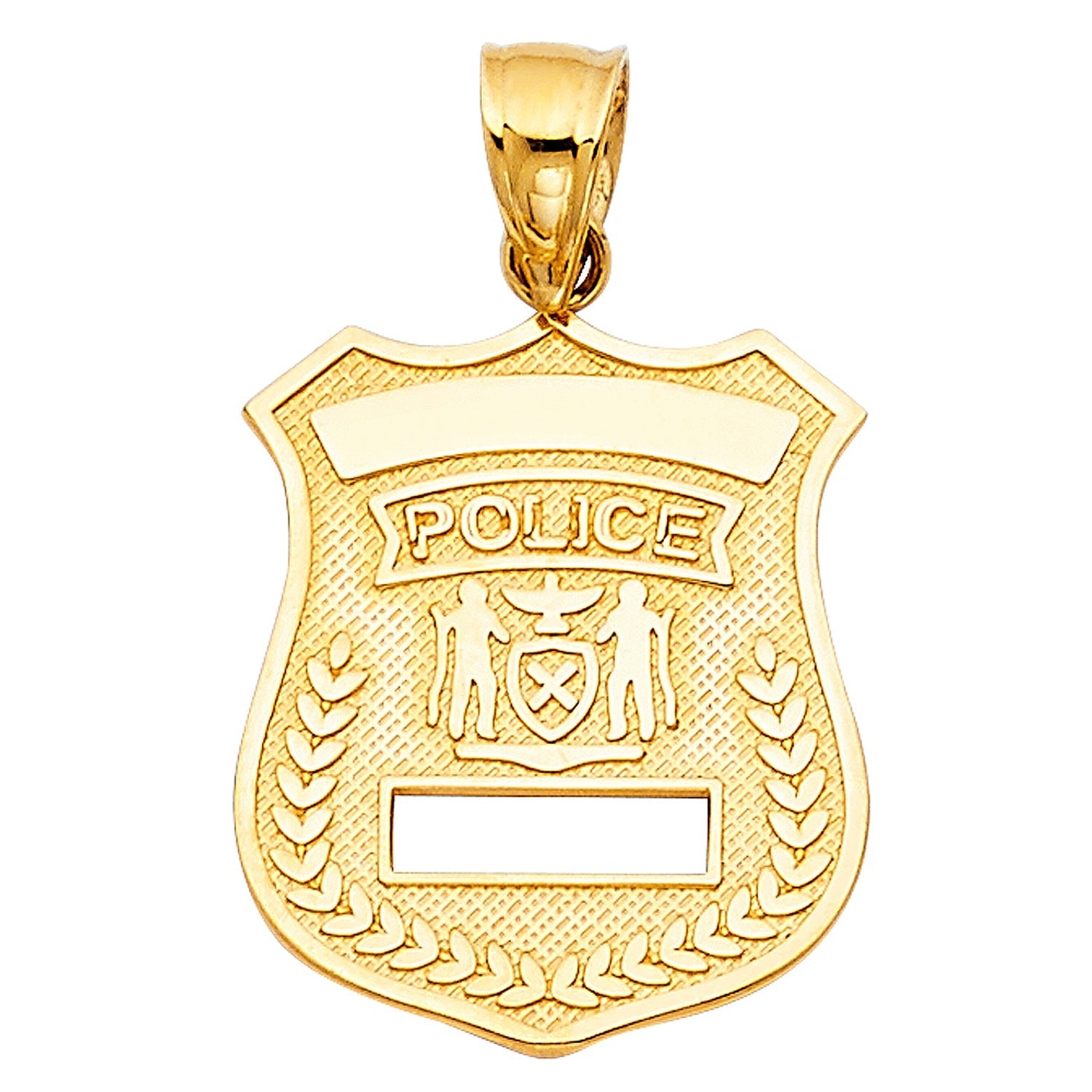 14KY POLICE PENDANT