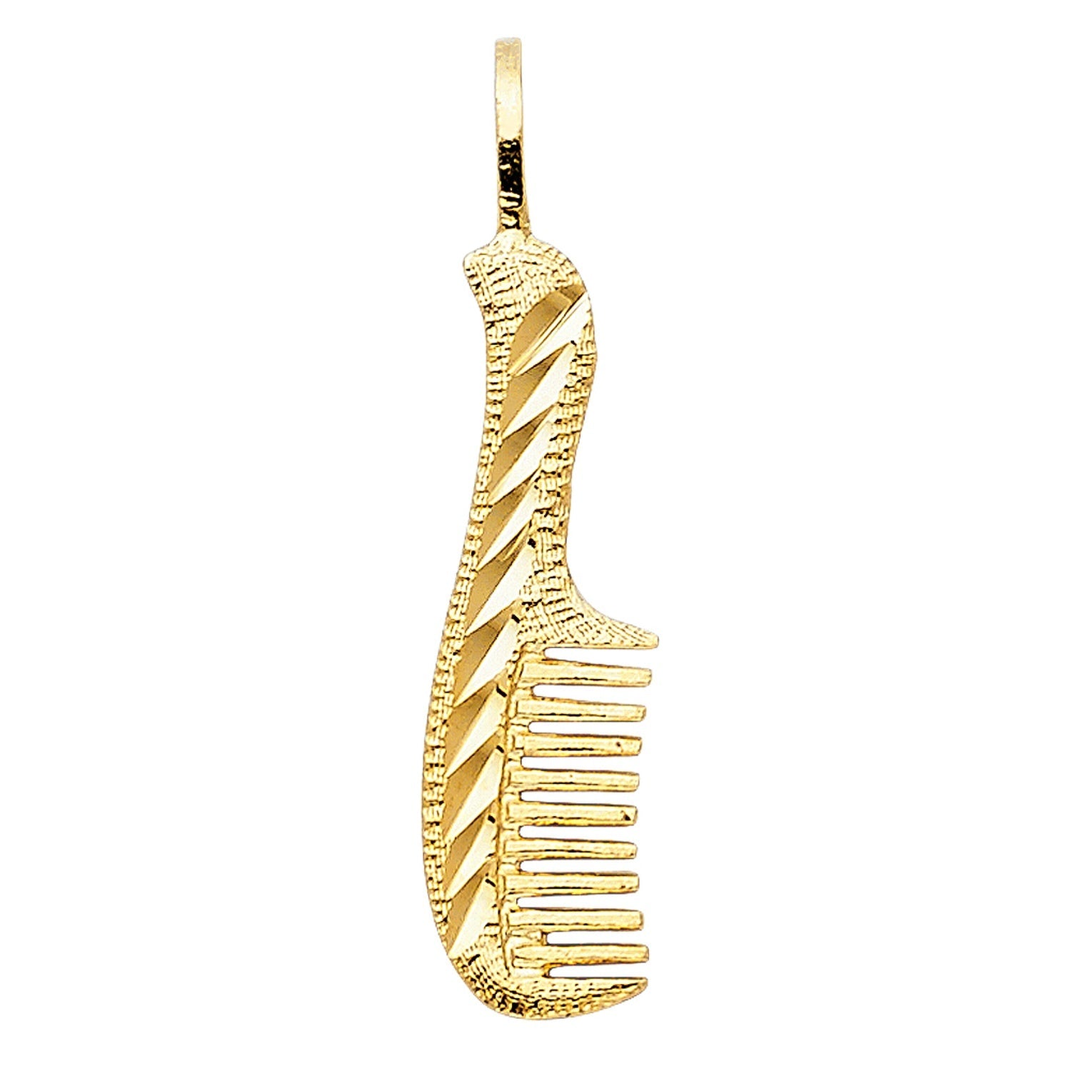 14KY COMB PENDANT
