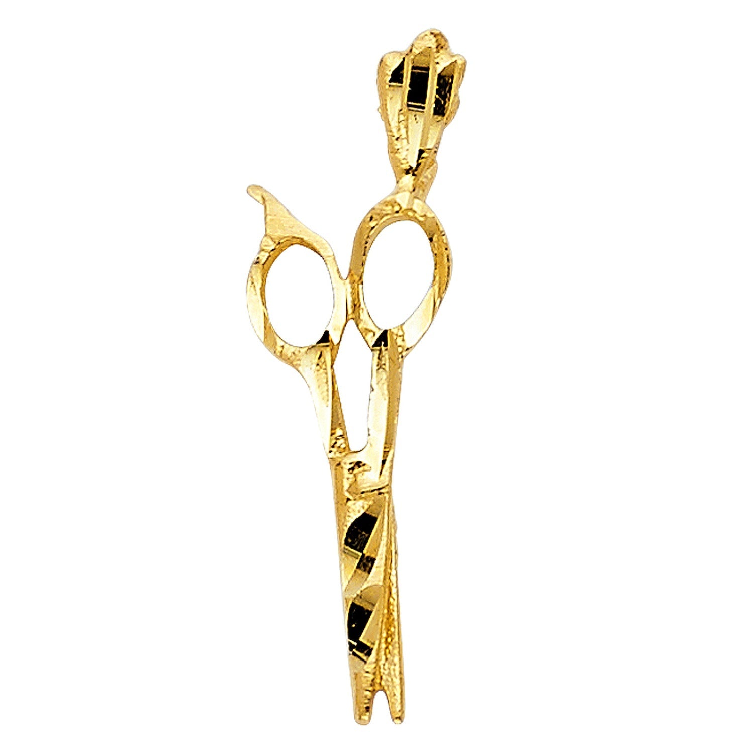 14KY SCISSORS PENDANT