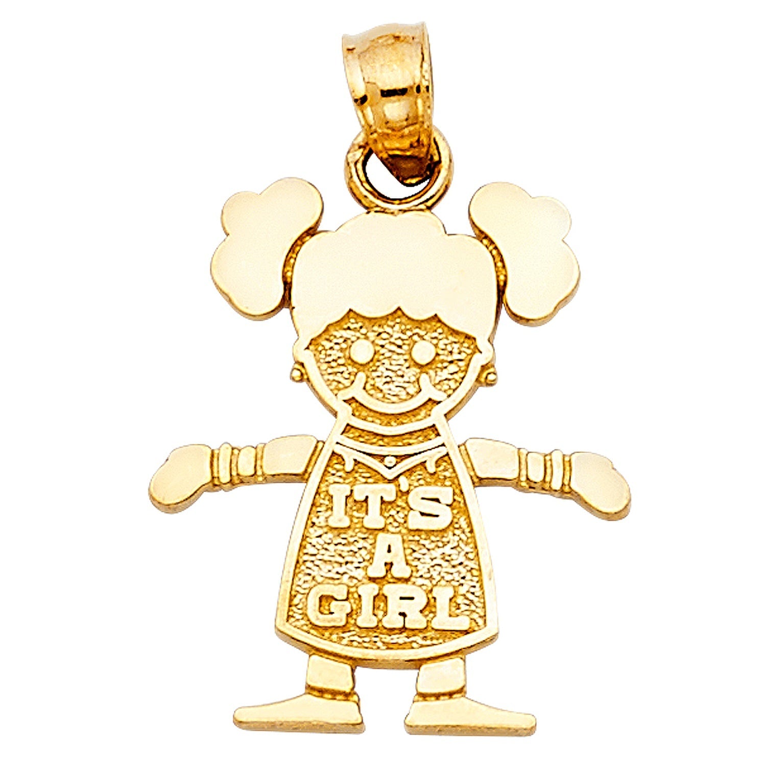 14KY GIRL PENDANT