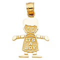14KY BOY PENDANT