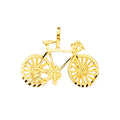 14KY Bicycle Pendant