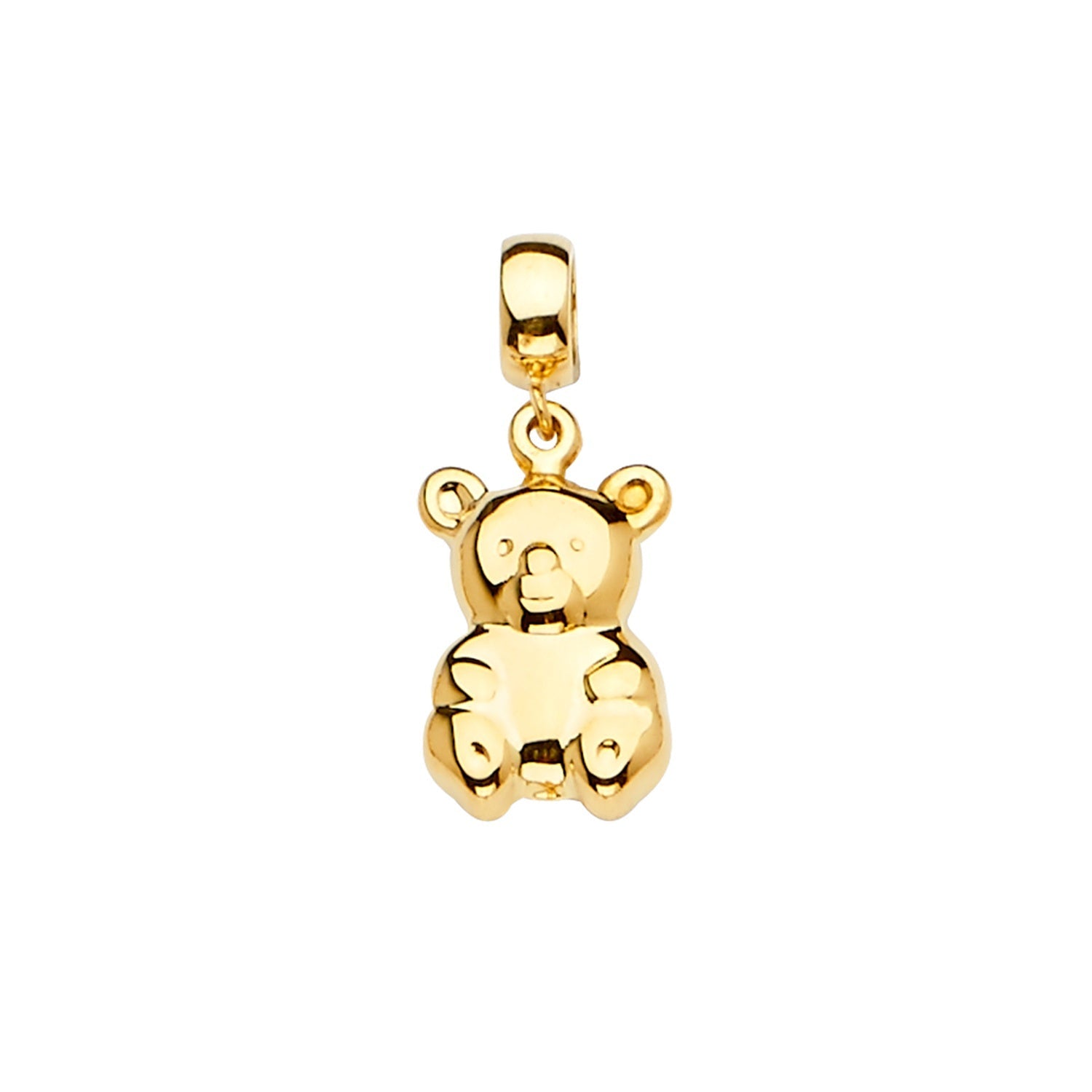 14KY Bear Charm  for Mix&Match Bracelet