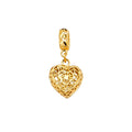 14KY Heart Charm for Mix&Match Bracelet