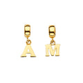14KY M Charm for Mix&Match Bracelet