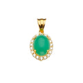 14KY Jade Pendant / Set