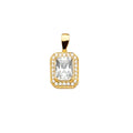 14KY CZ Pendant / Set