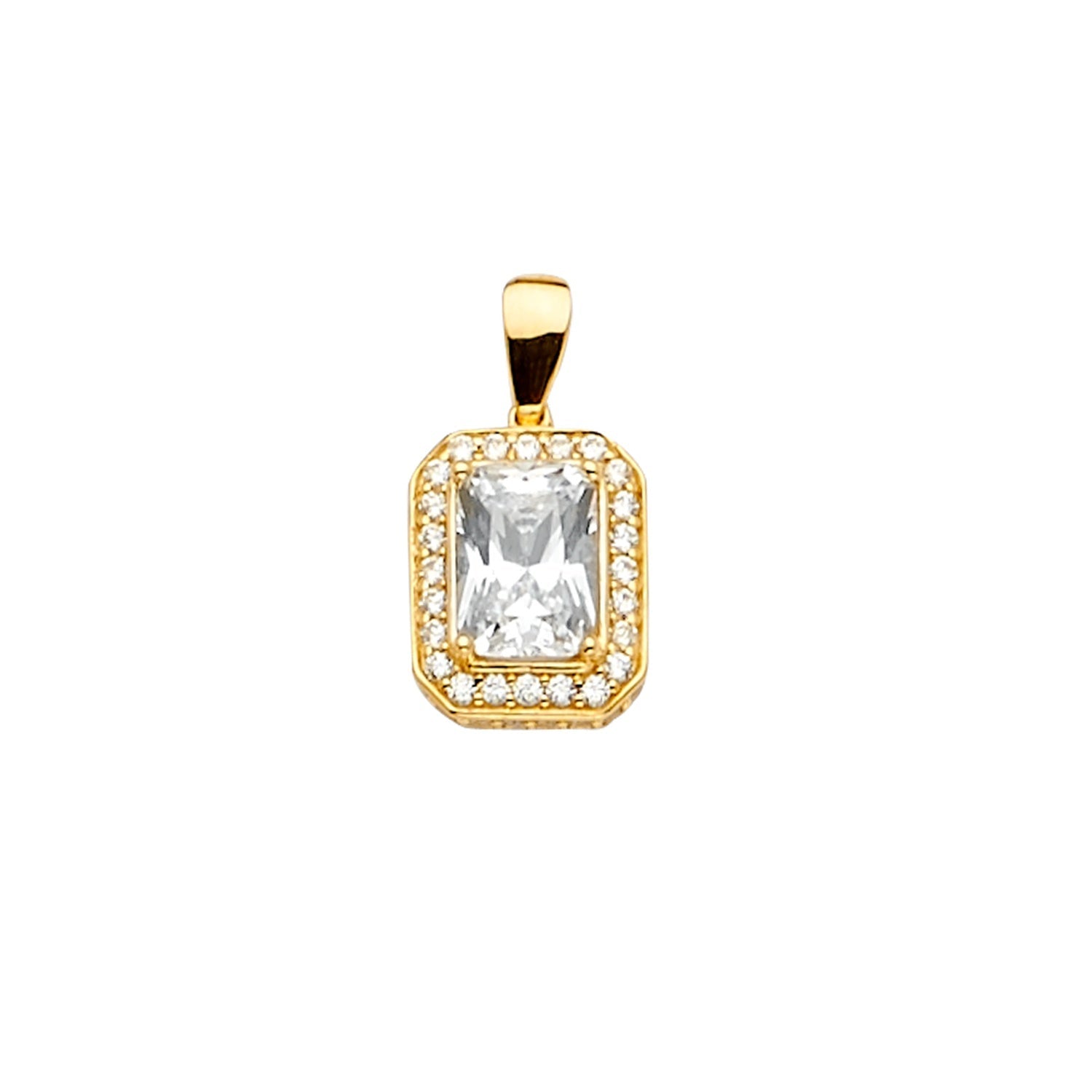 14KY CZ Pendant / Set