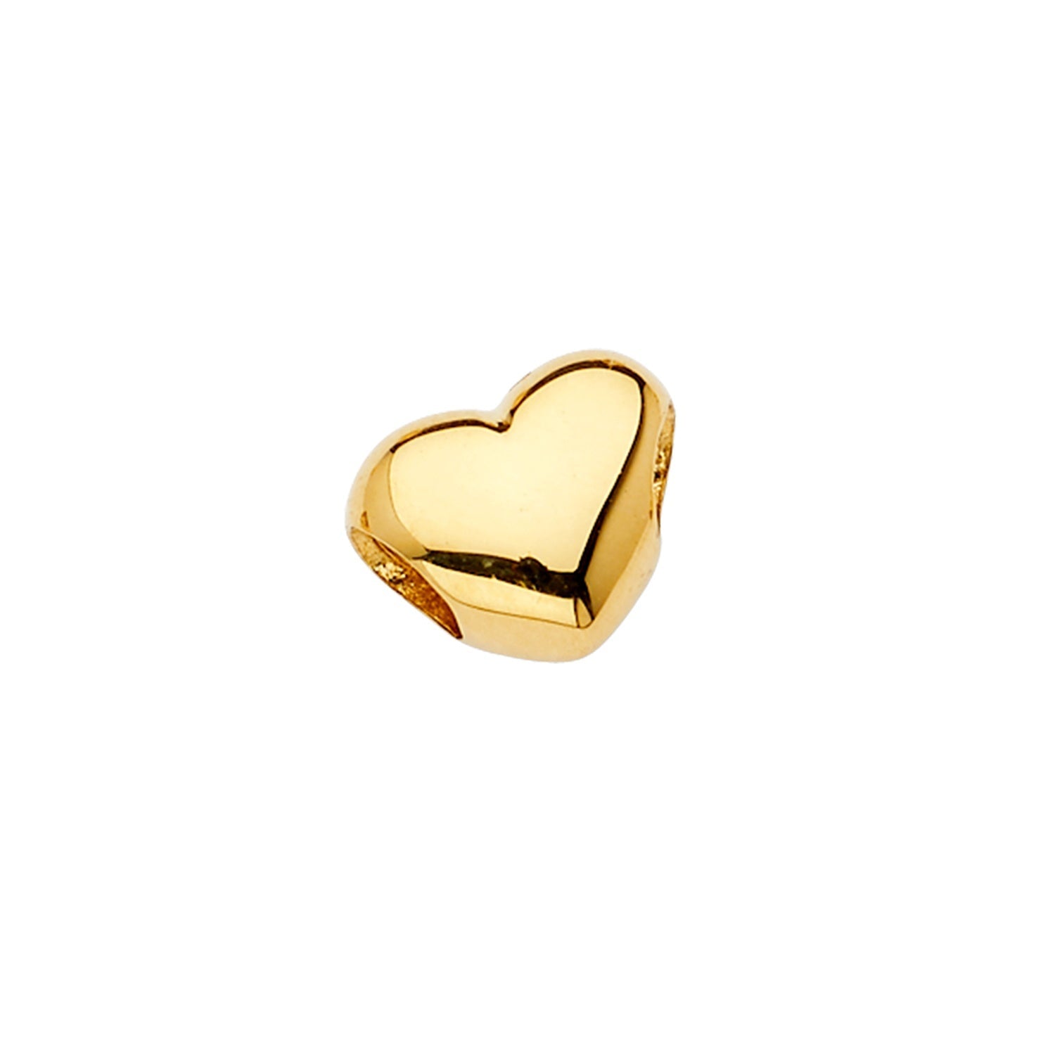 14KY Heart Slider for Mix&Match Bracelet