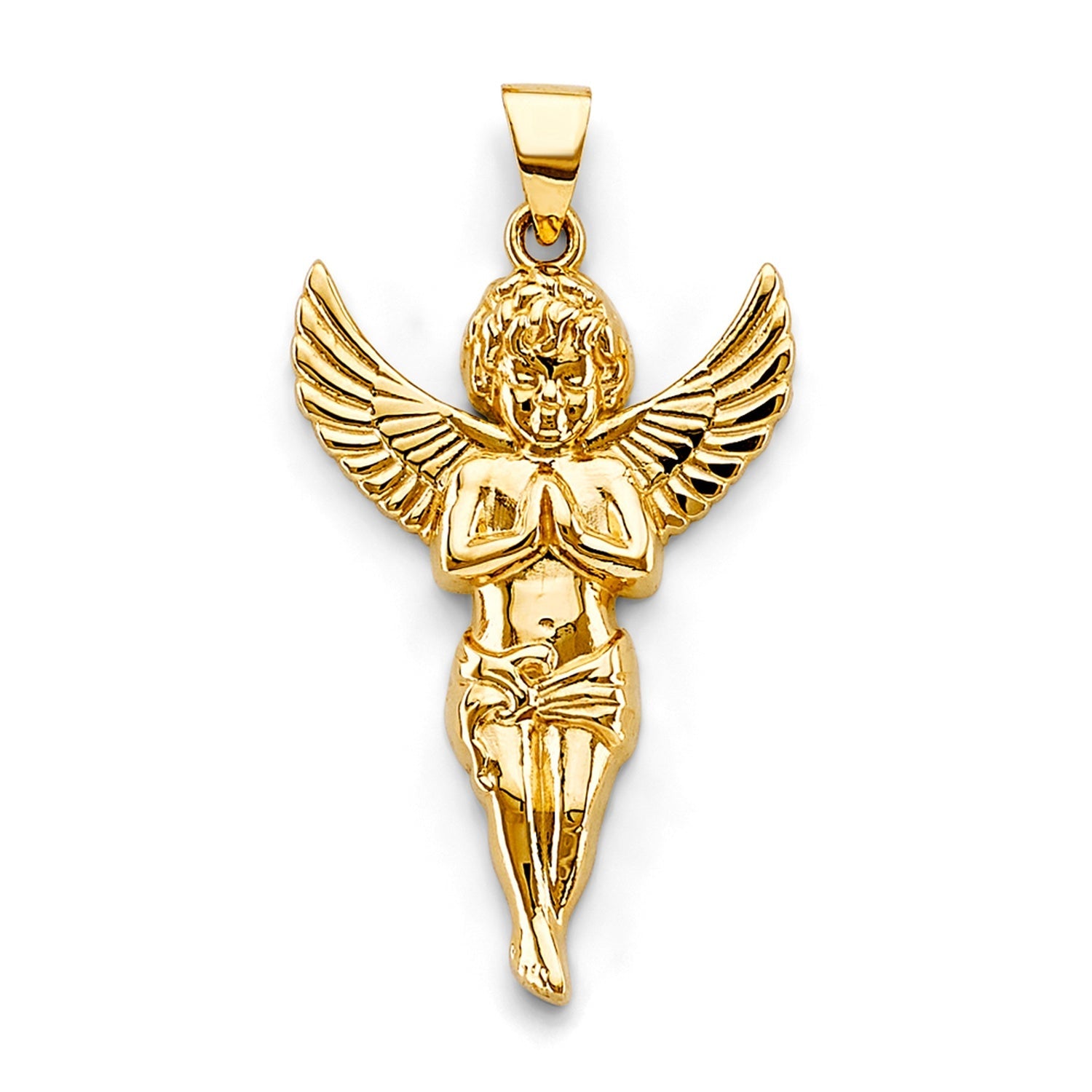 14KY Angel Pendant