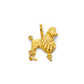 14KY Dog Pendant