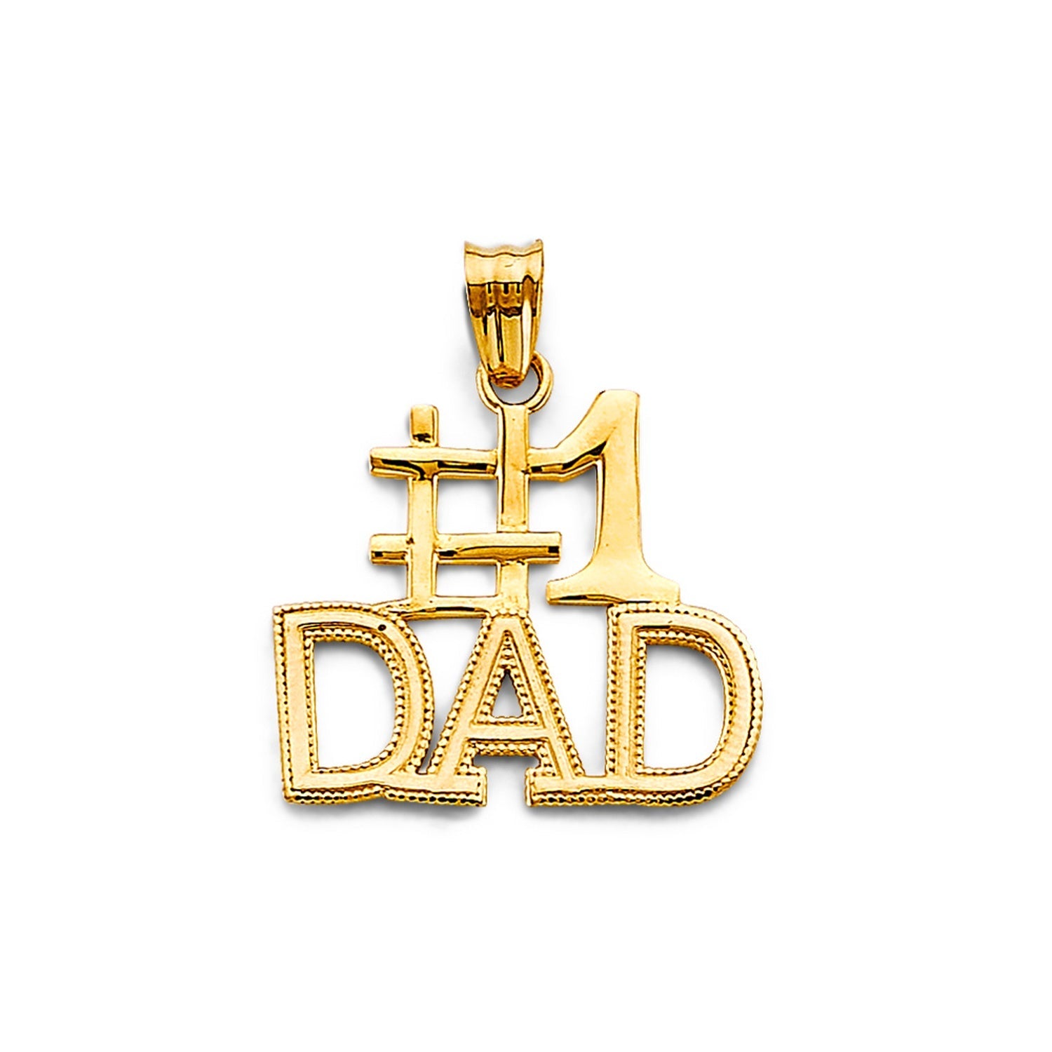 14KY #1 Dad Pendant