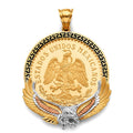14K 3C Eagle Frame w/ Coin (50 Pesos)