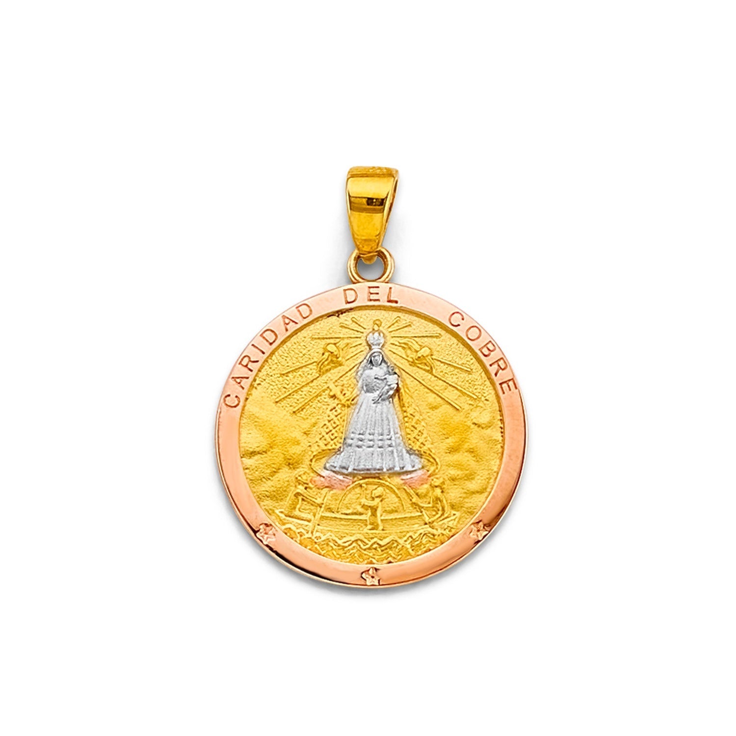 14K 3C Caridad Del Cobre Medal