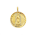 14KY Guadalupe Pendant
