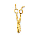 14KY Scissors Pendant