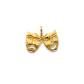 14KY Mask Pendant