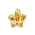 14KY Hibiscus Flower Pendant