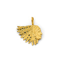 14KY Indian Pendant