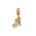 14KY CZ Shoe Charm for Mix&Match Br
