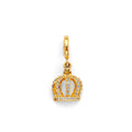 14KY CZ Crown Charm for Mix&Match Br